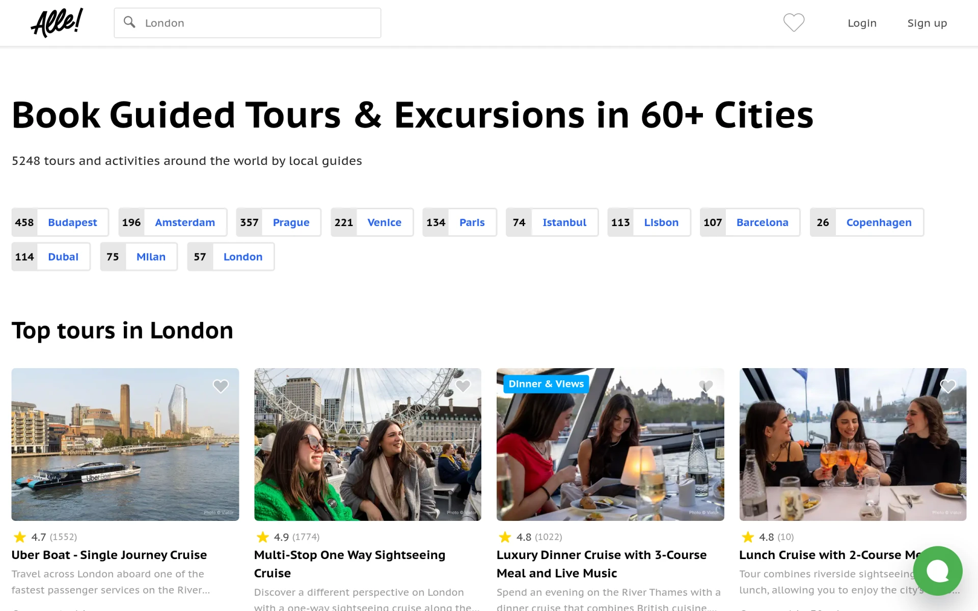Alle Travel screenshot