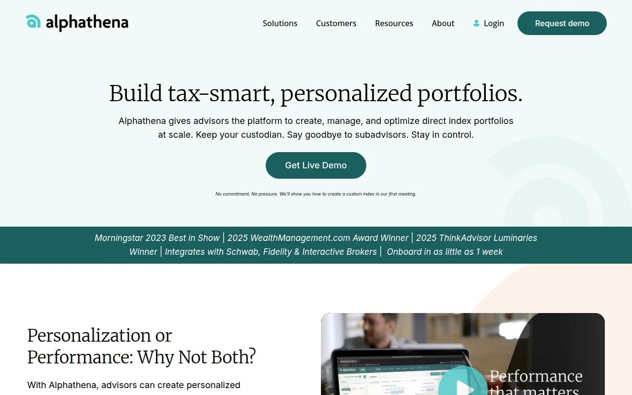 Alphathena screenshot