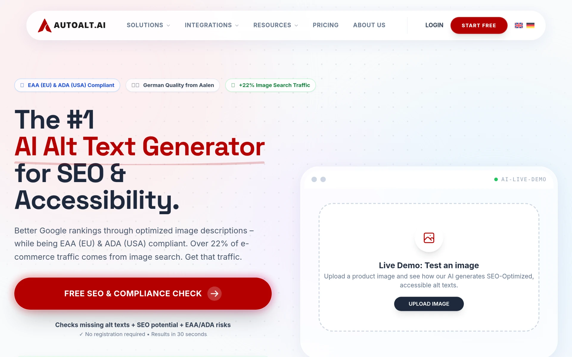 Alt Text Generator screenshot