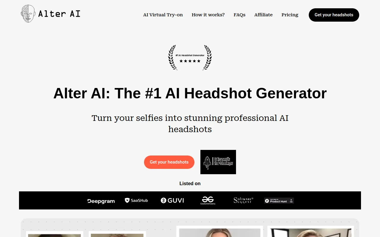 Alter AI screenshot