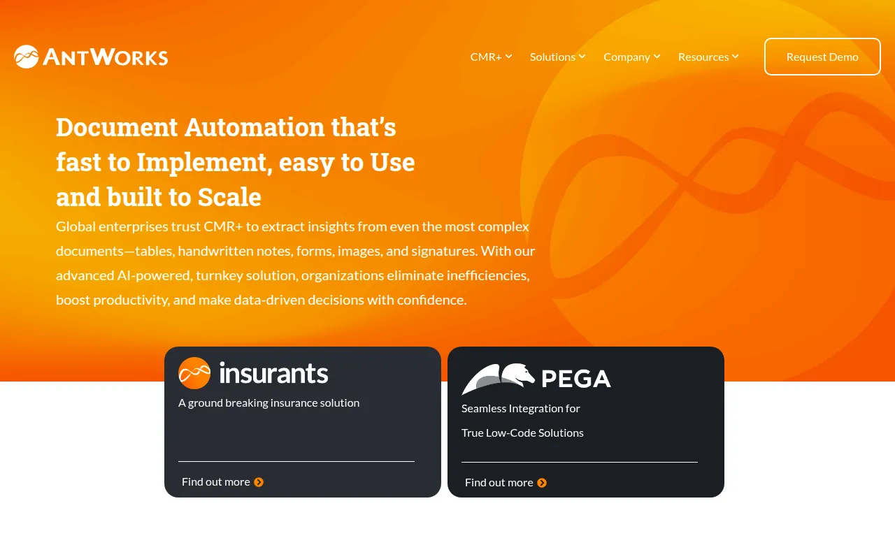 AntWorks screenshot