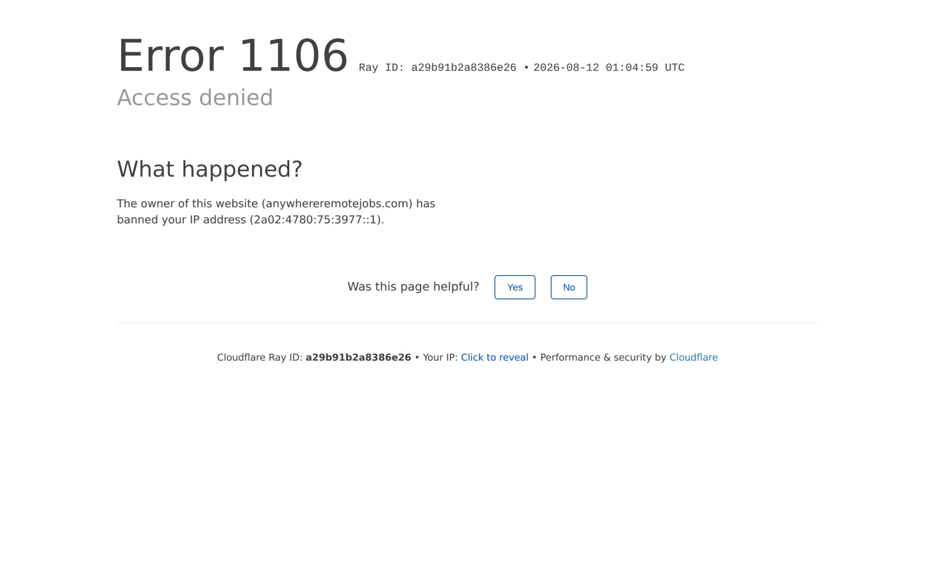 Anywhere Remote Jobs screenshot