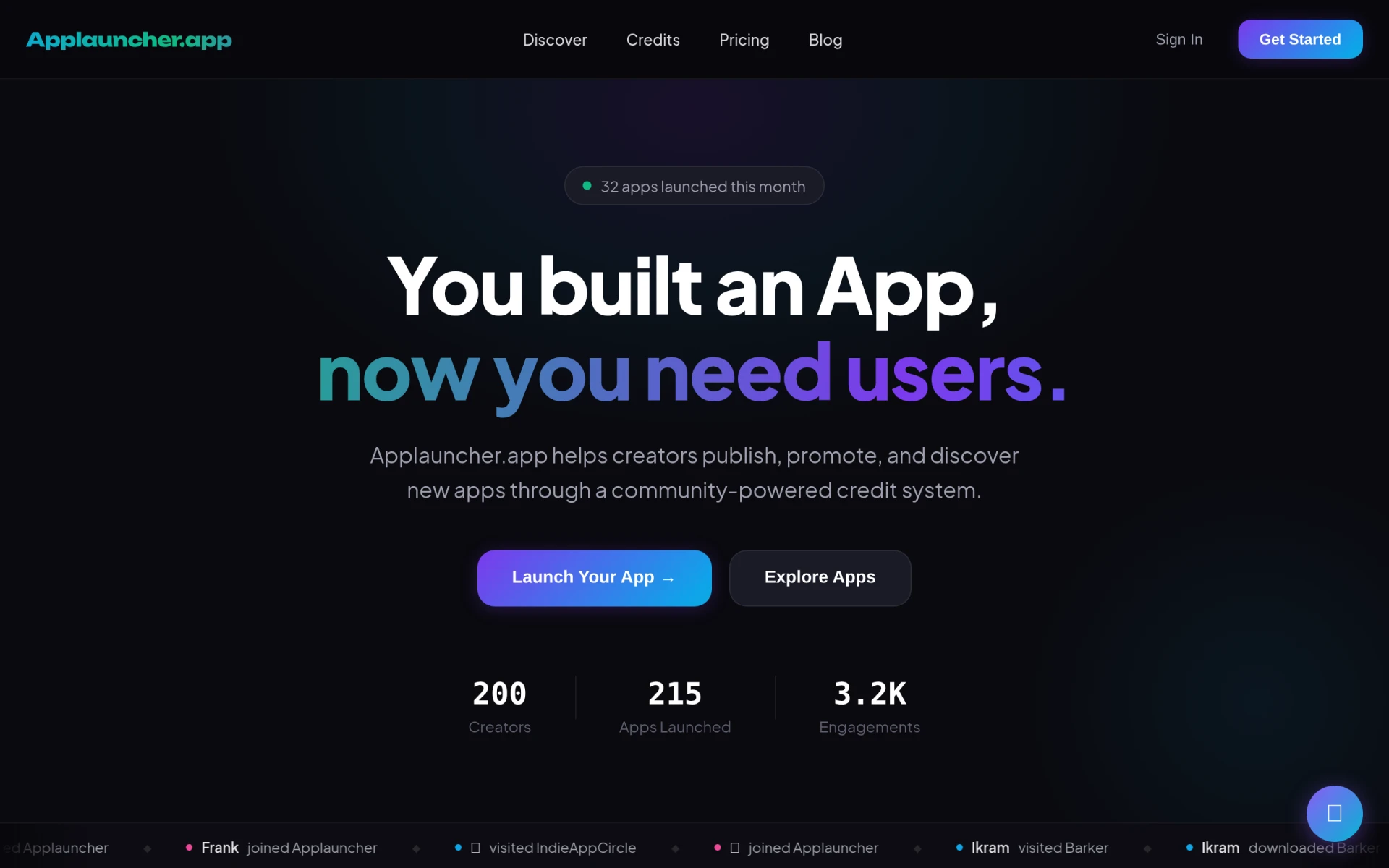 Applauncher screenshot