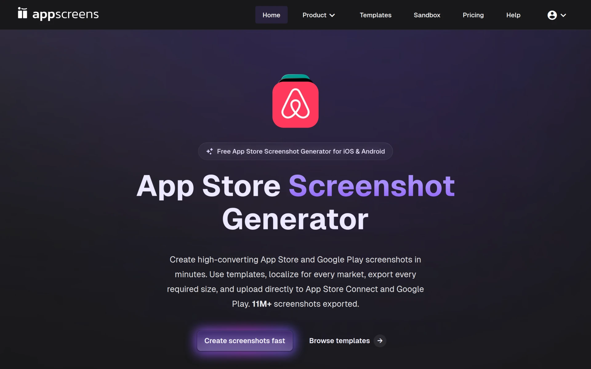 AppScreens screenshot