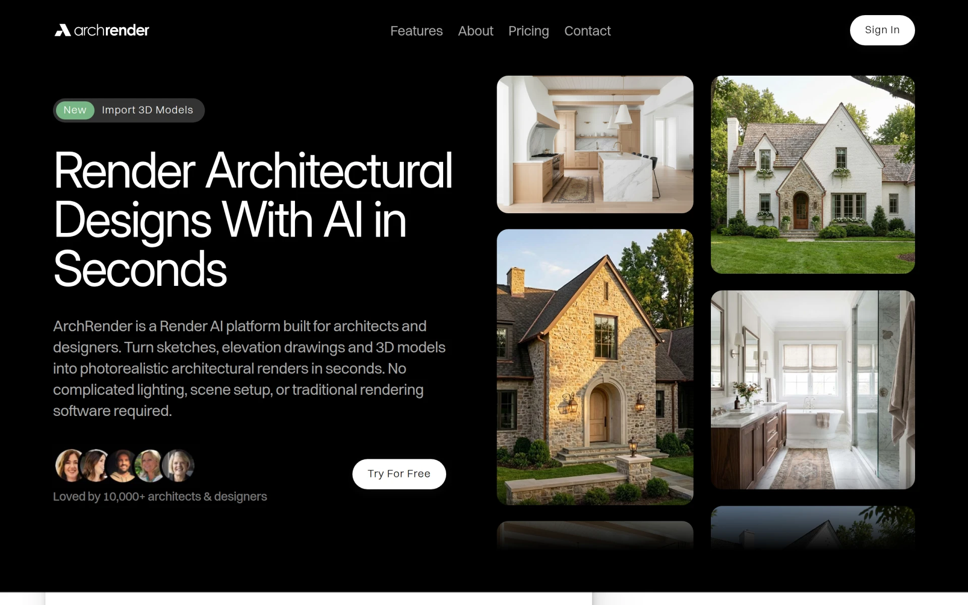 ArchRender screenshot