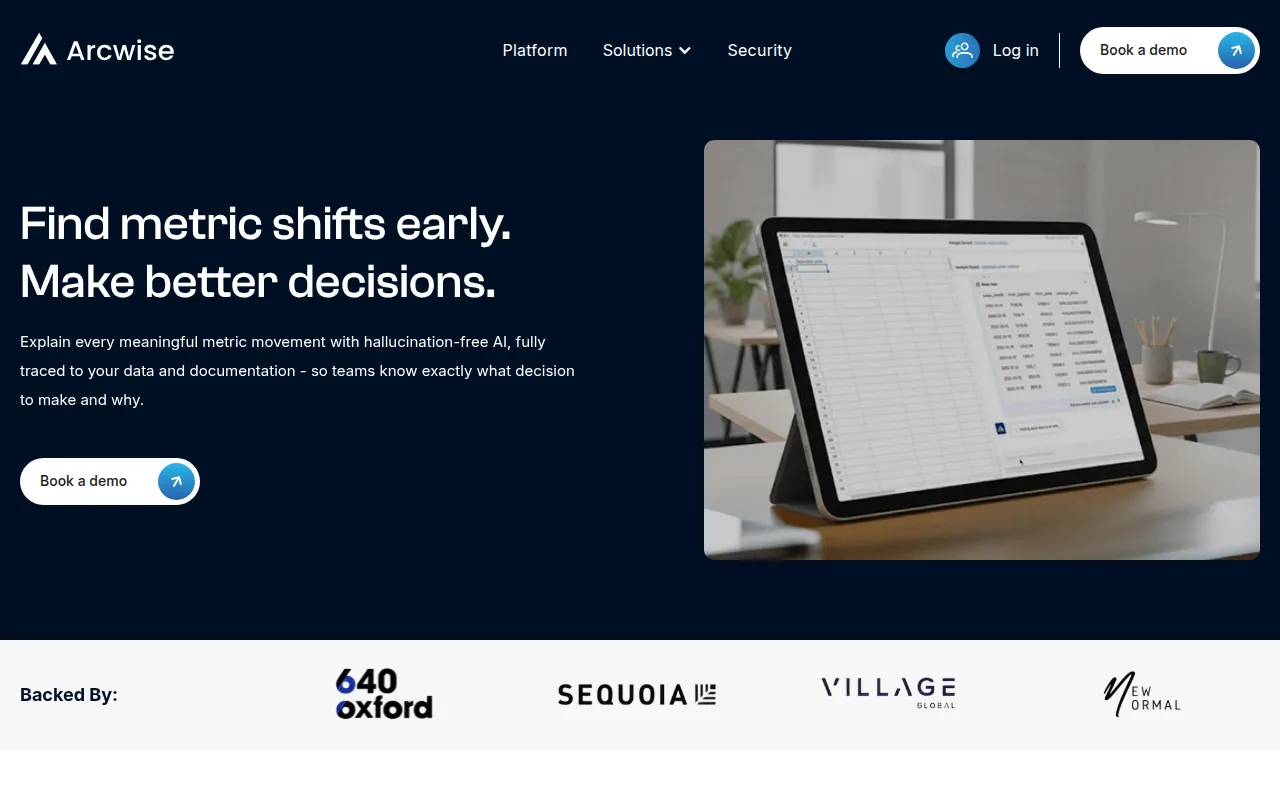 Arcwise screenshot