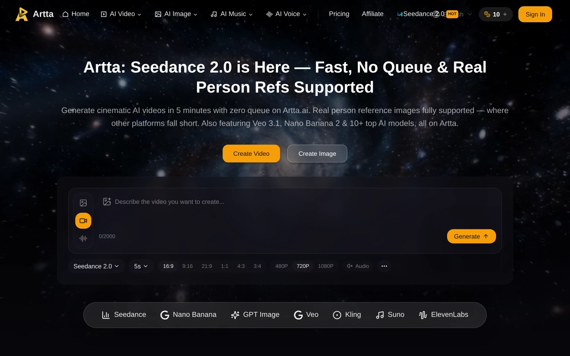 Artta AI screenshot