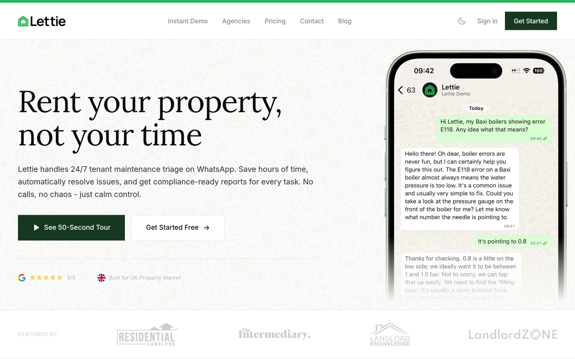 AskLettie screenshot