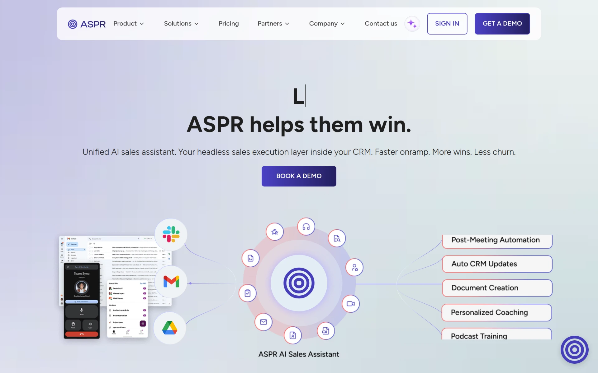 ASPR AI screenshot