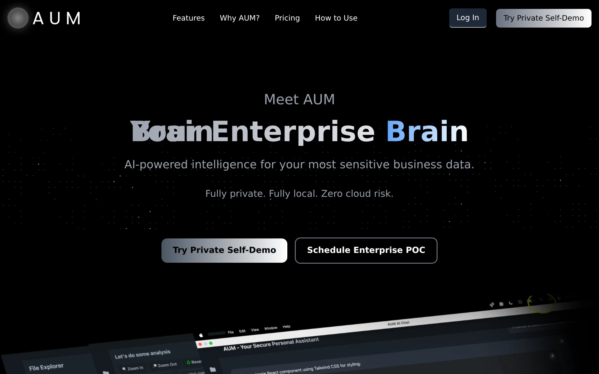 AUM screenshot
