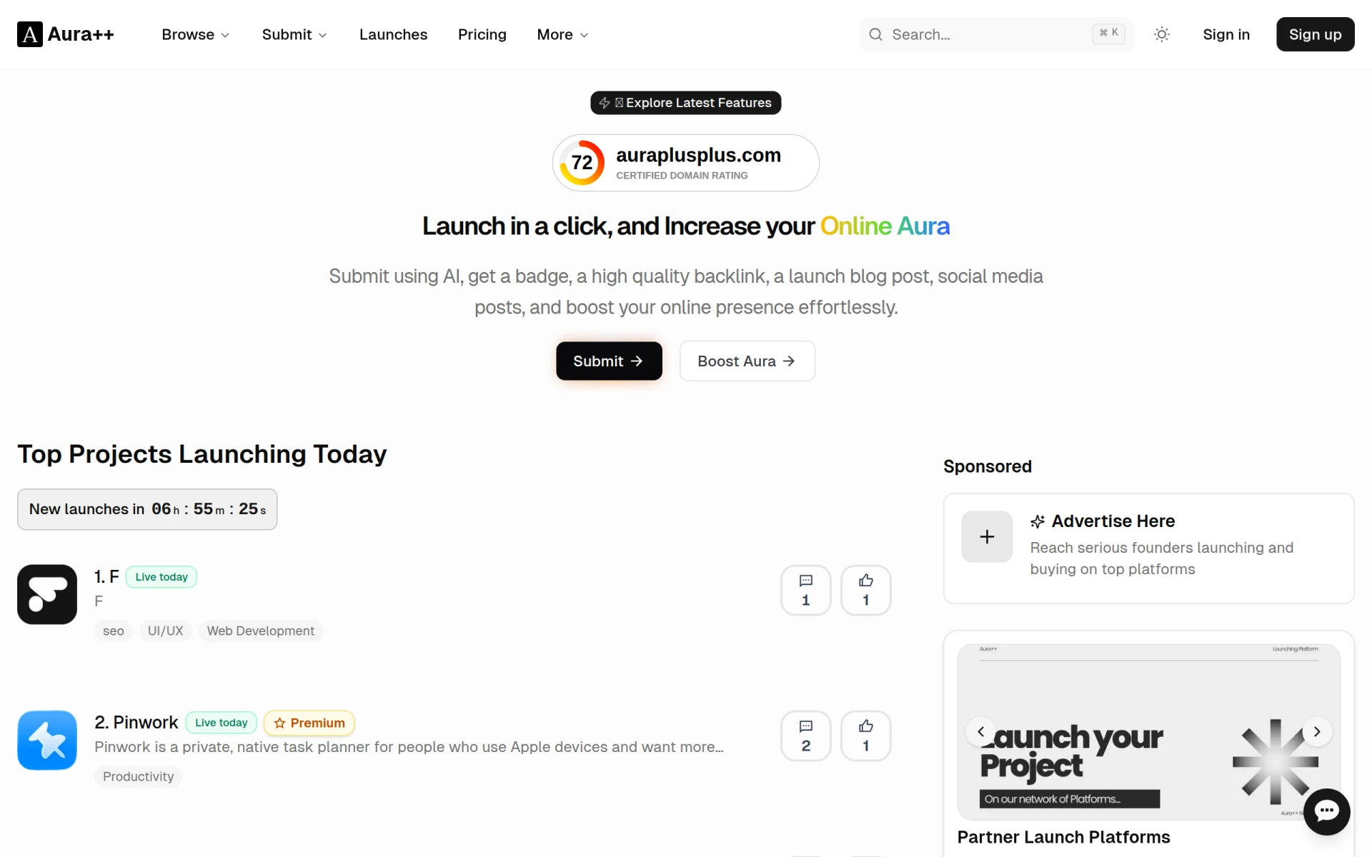 Aura++ screenshot