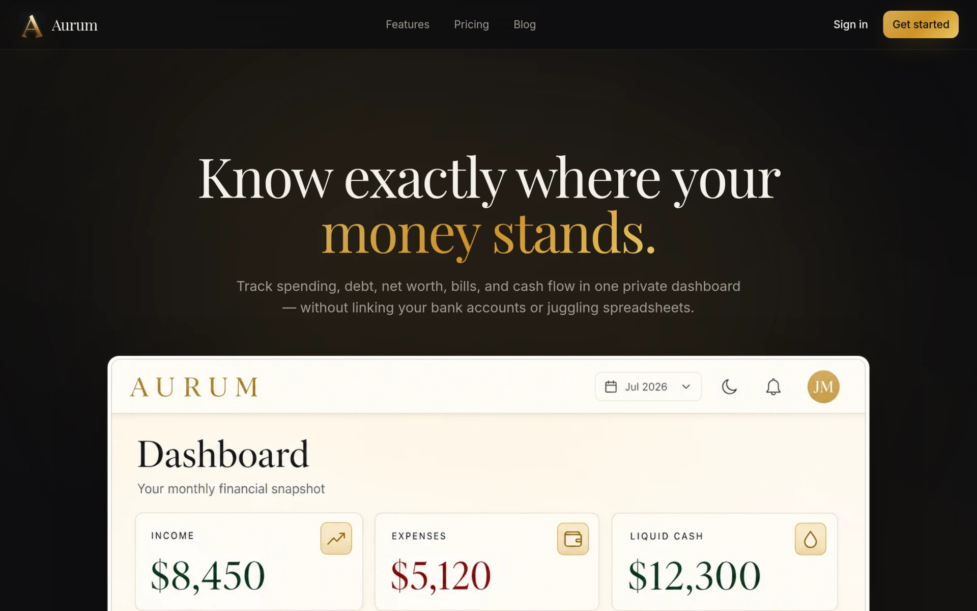 Aurum screenshot