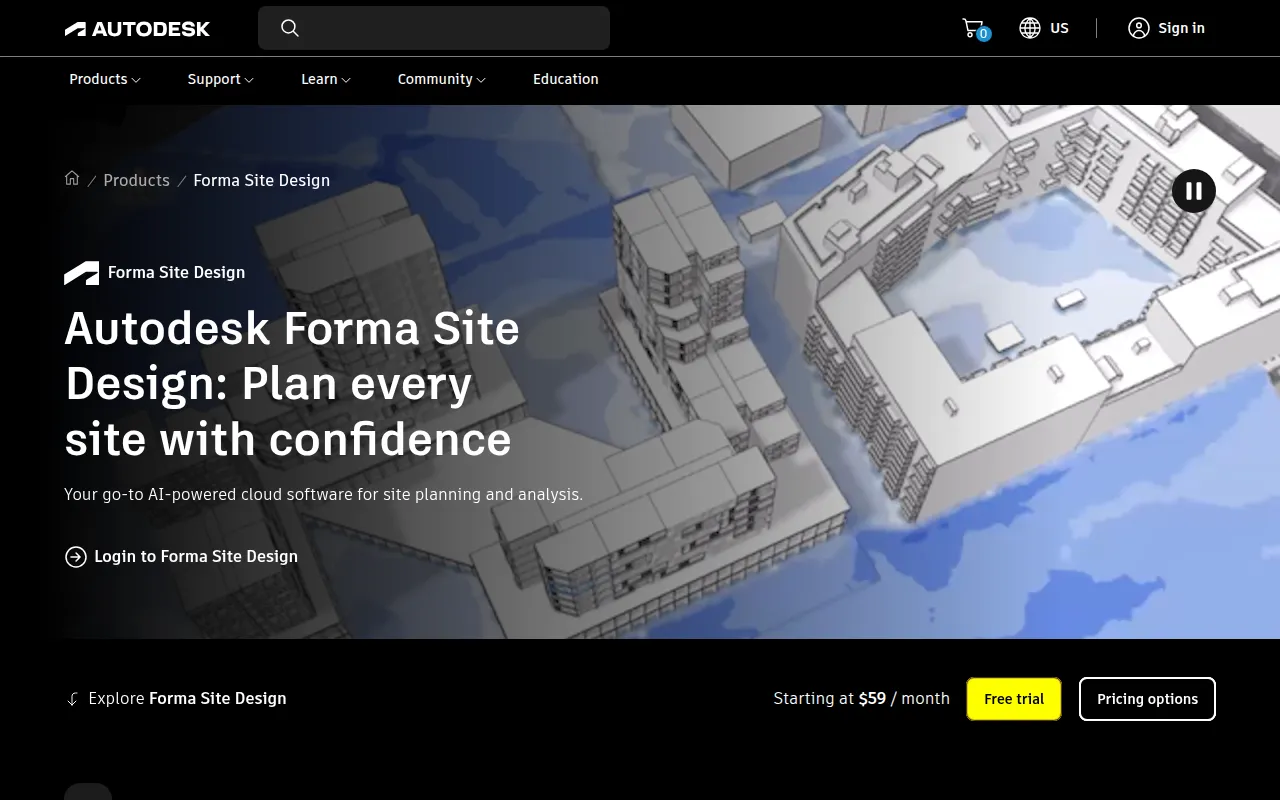 Autodesk Forma screenshot