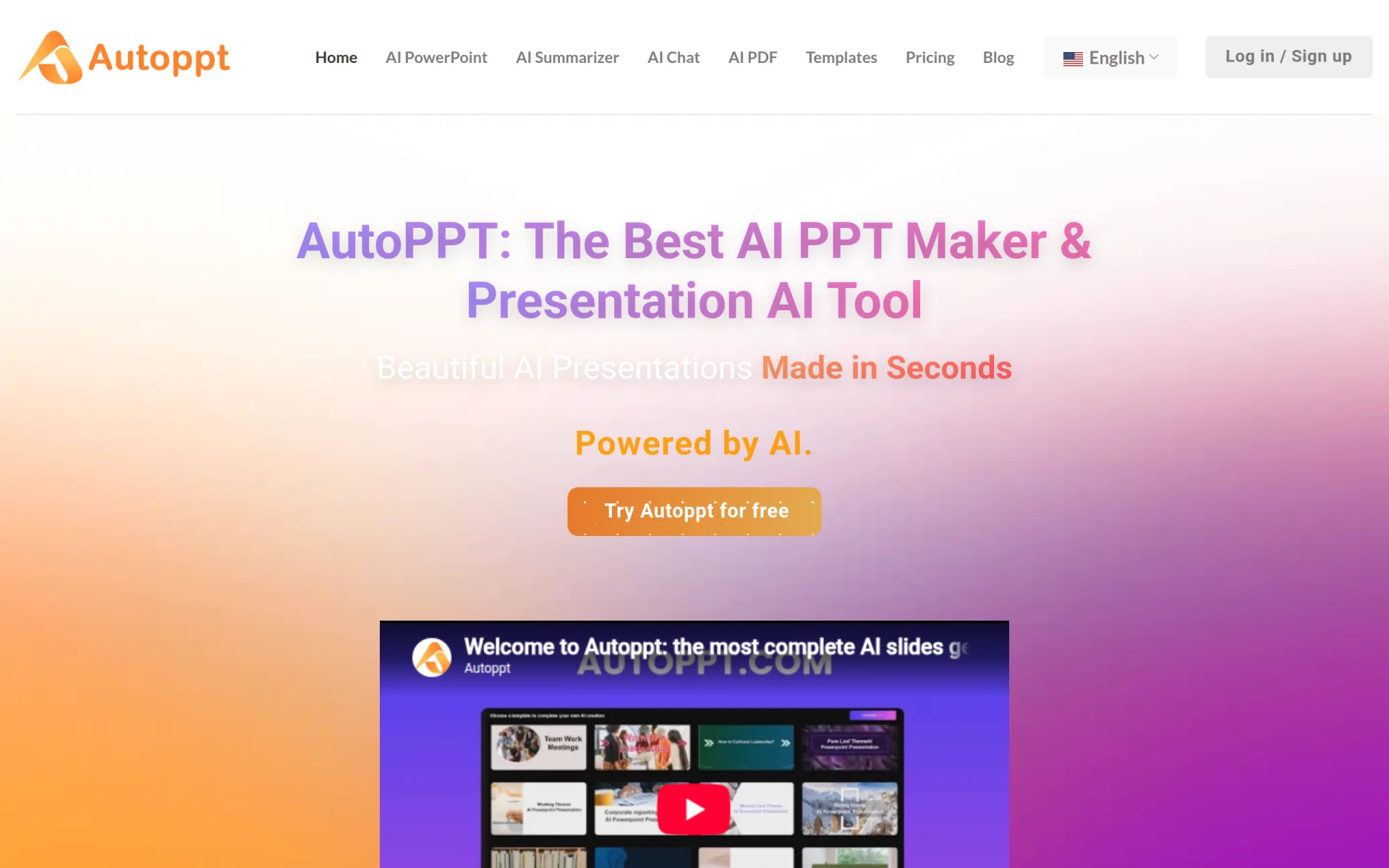 Autoppt feature image
