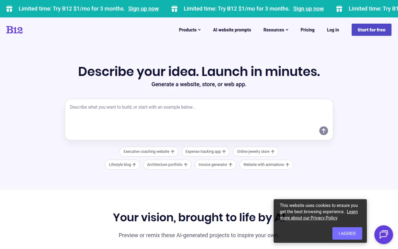B12 screenshot