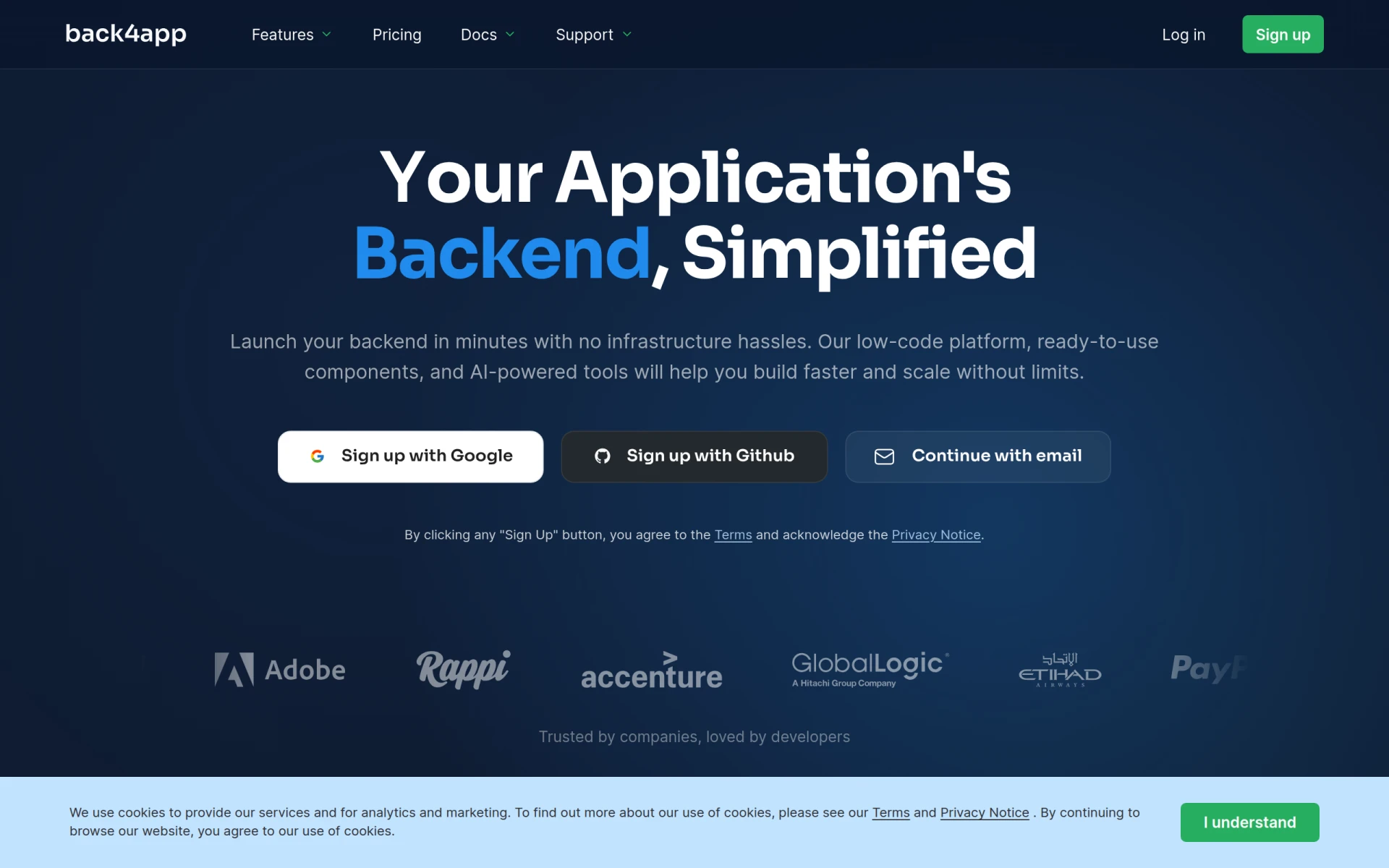Back4app feature image