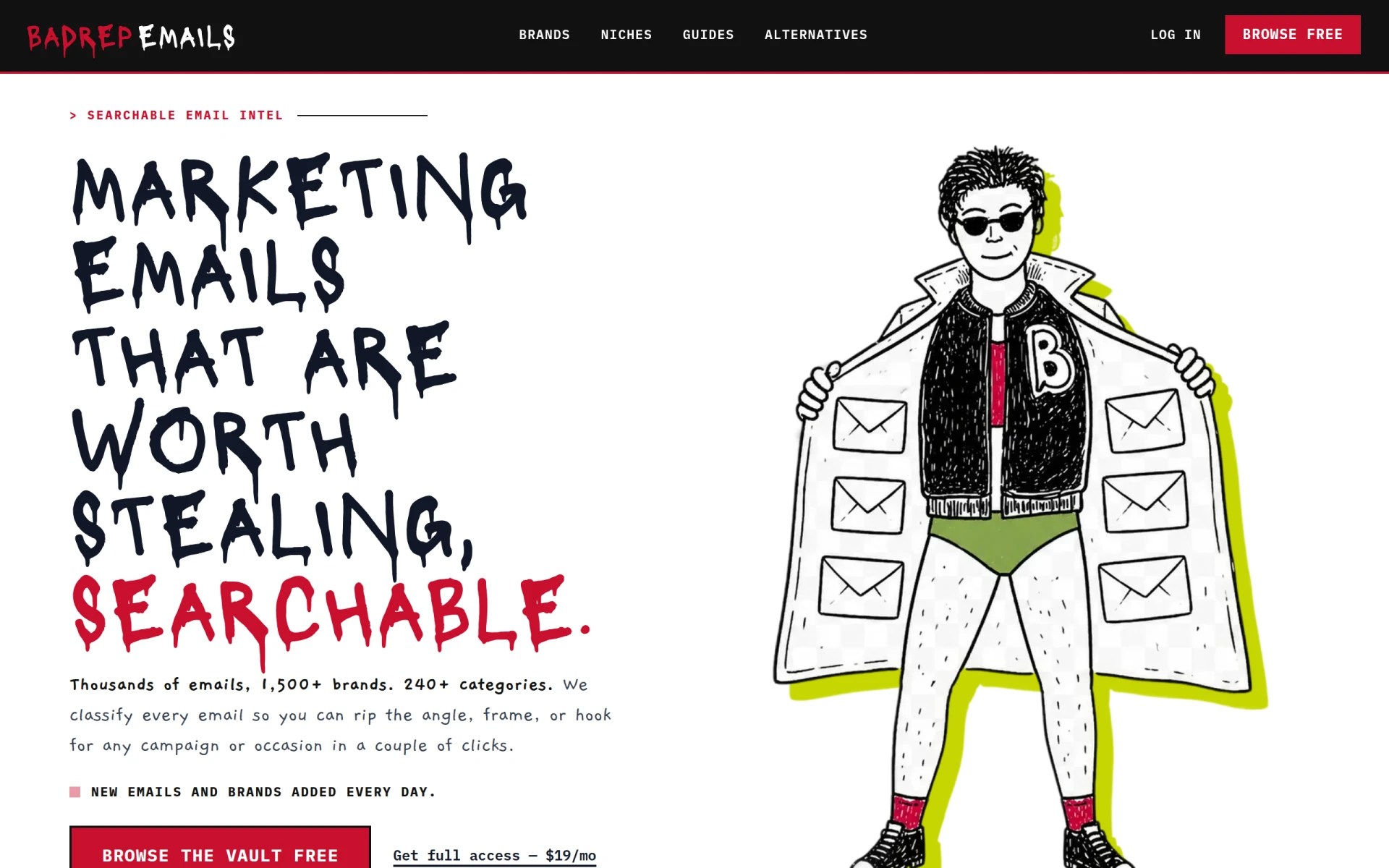 BadRep Emails feature image