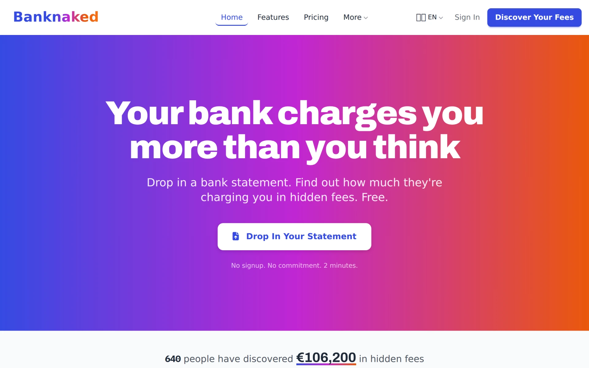 Banknaked screenshot