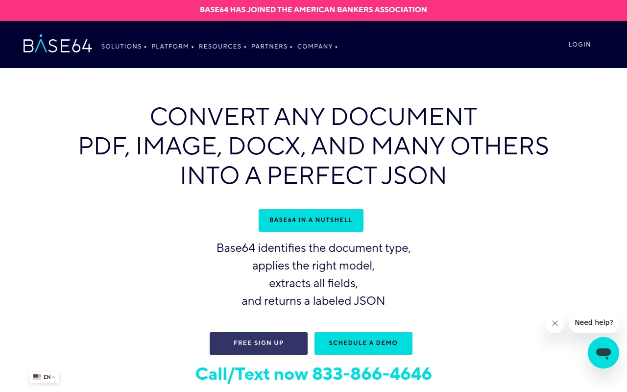 Base64.ai screenshot