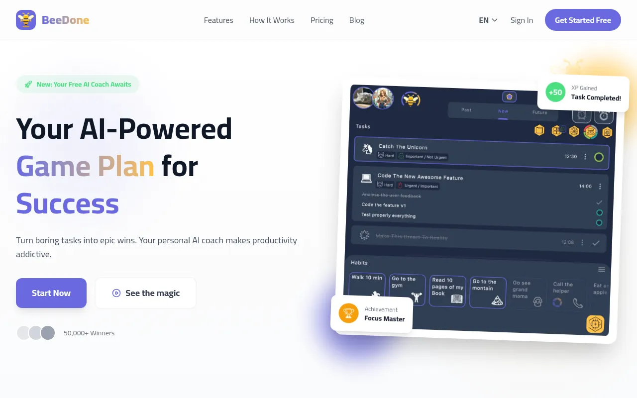 BeeDone screenshot