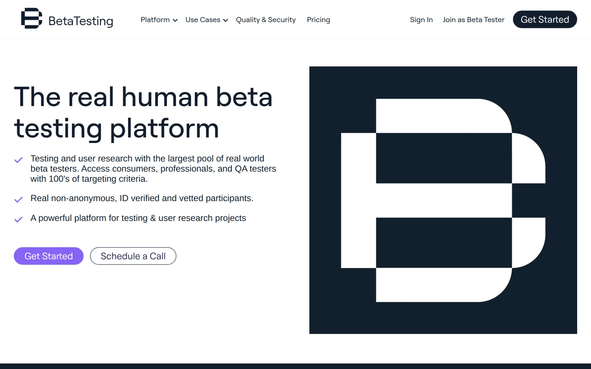 BetaTesting screenshot