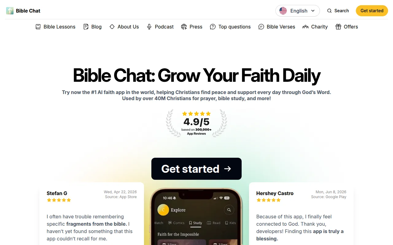 Bible Chat screenshot