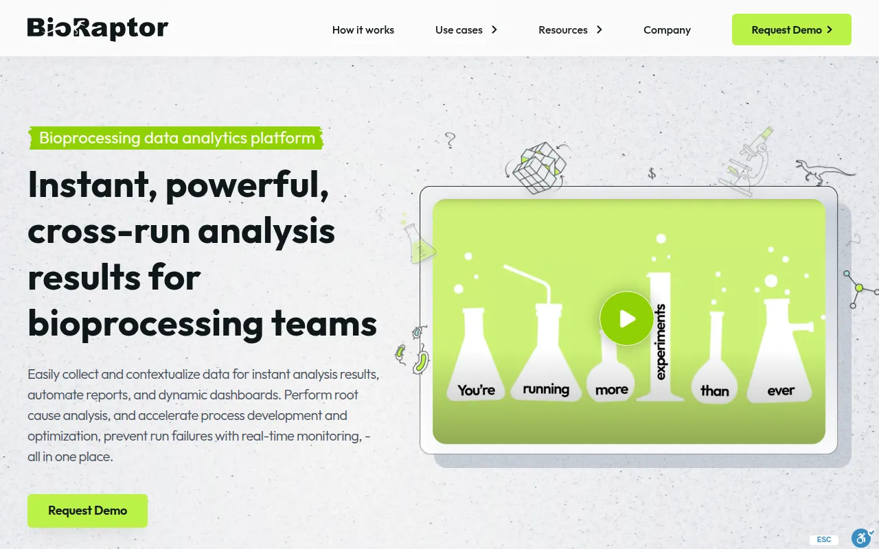 BioRaptor screenshot