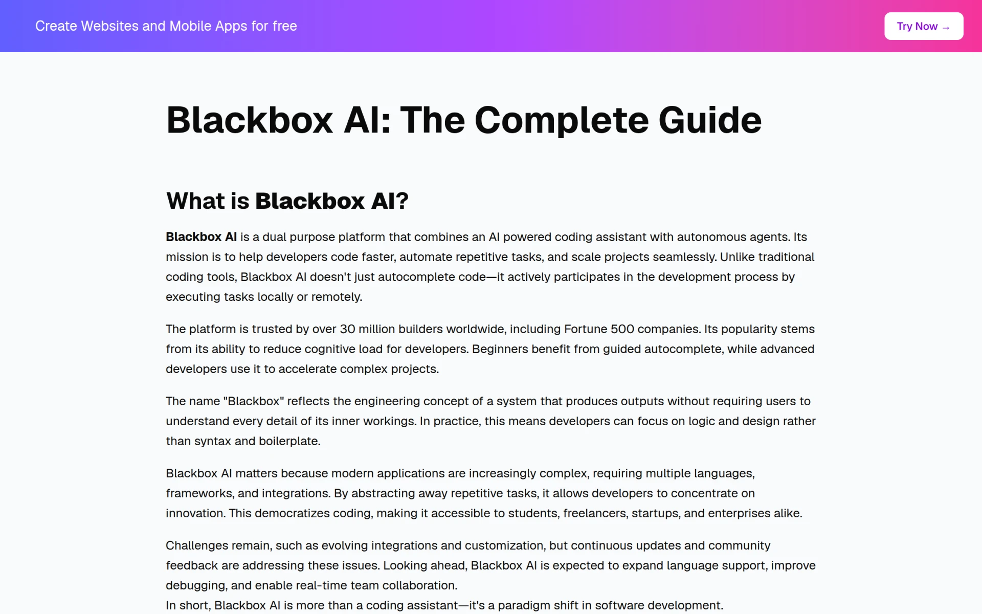 Blackbox AI feature image