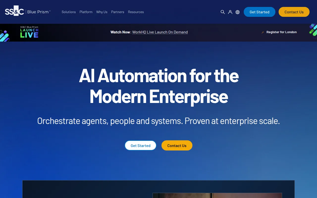 Blue Prism screenshot