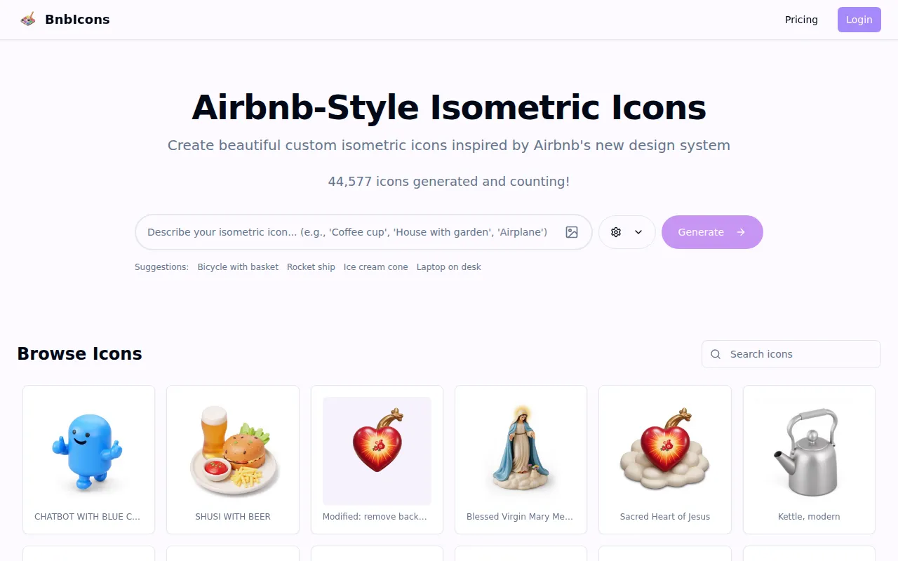 BnbIcons screenshot