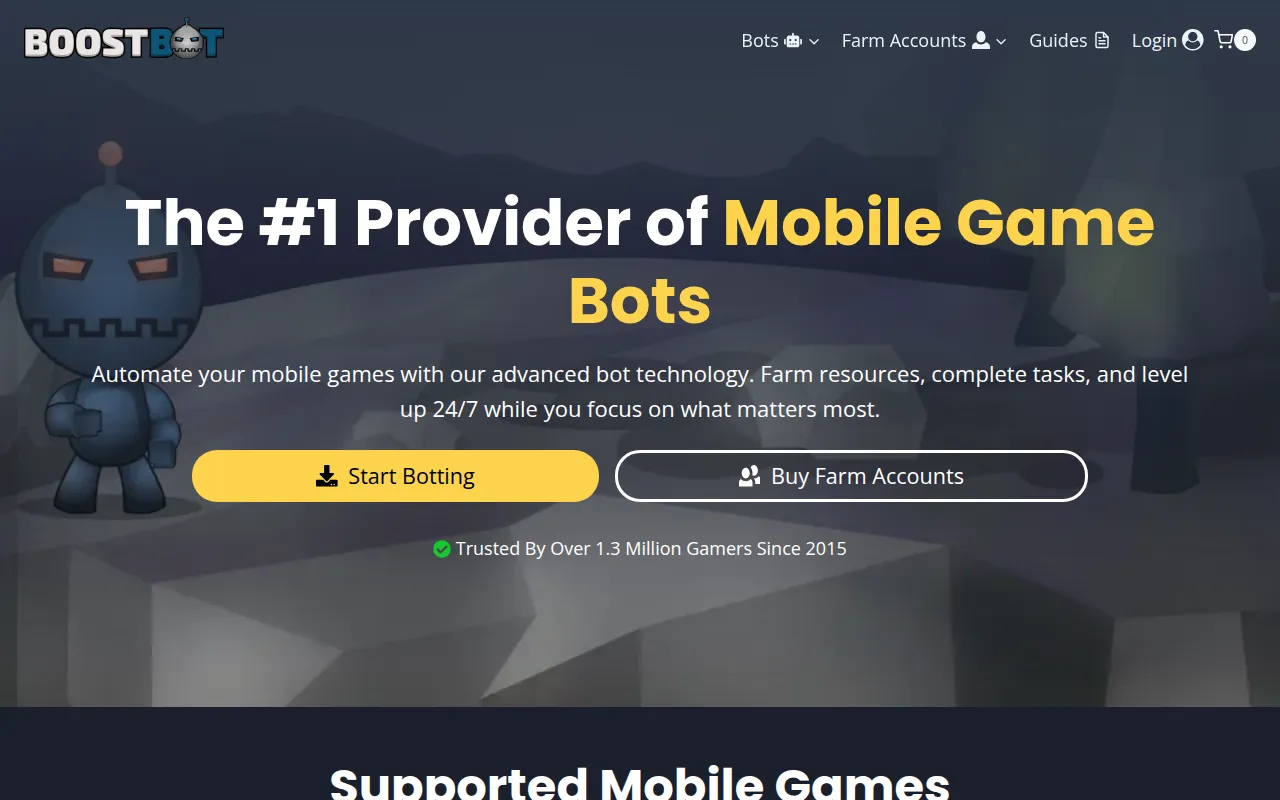 Boostbot screenshot