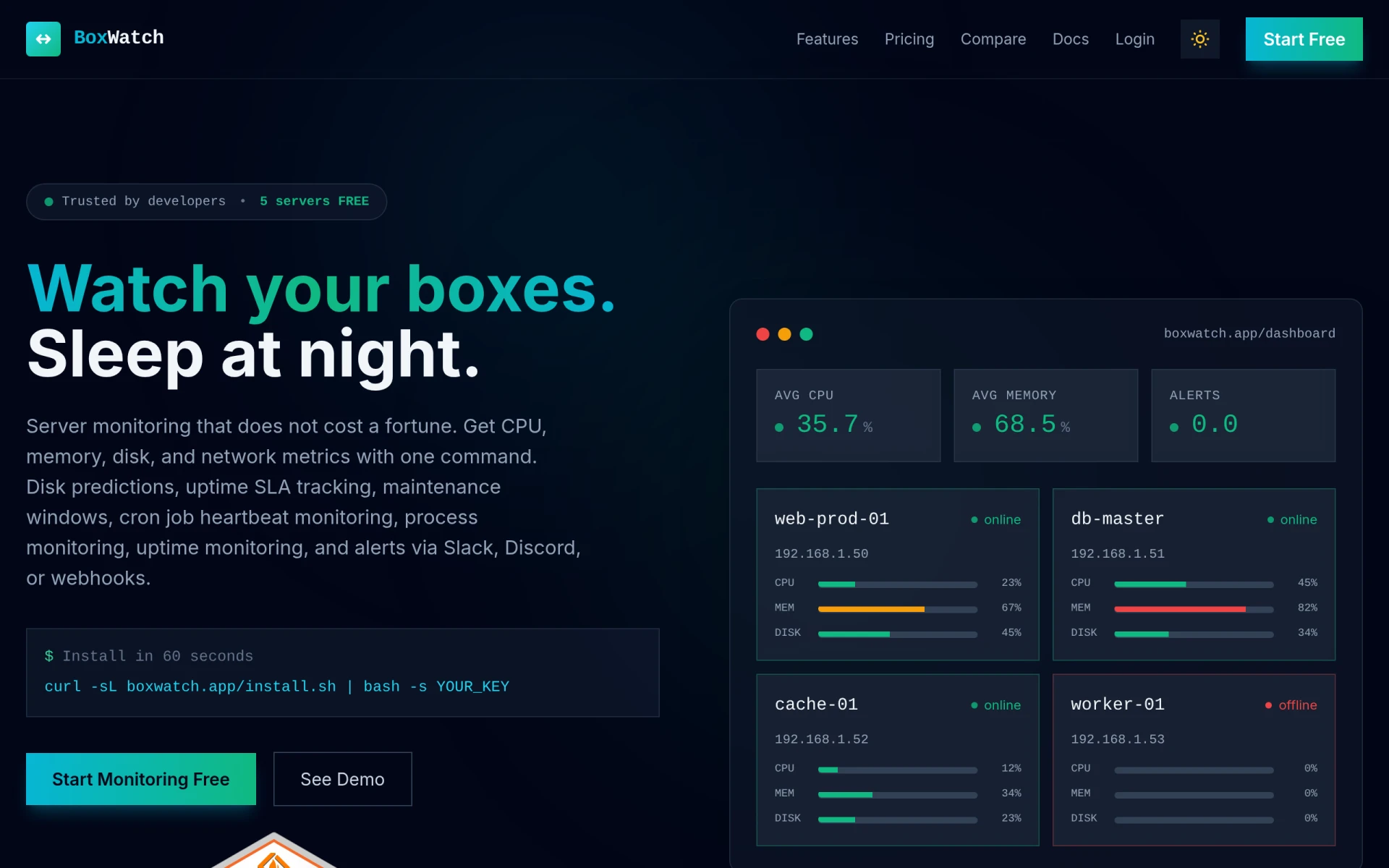 BoxWatch screenshot