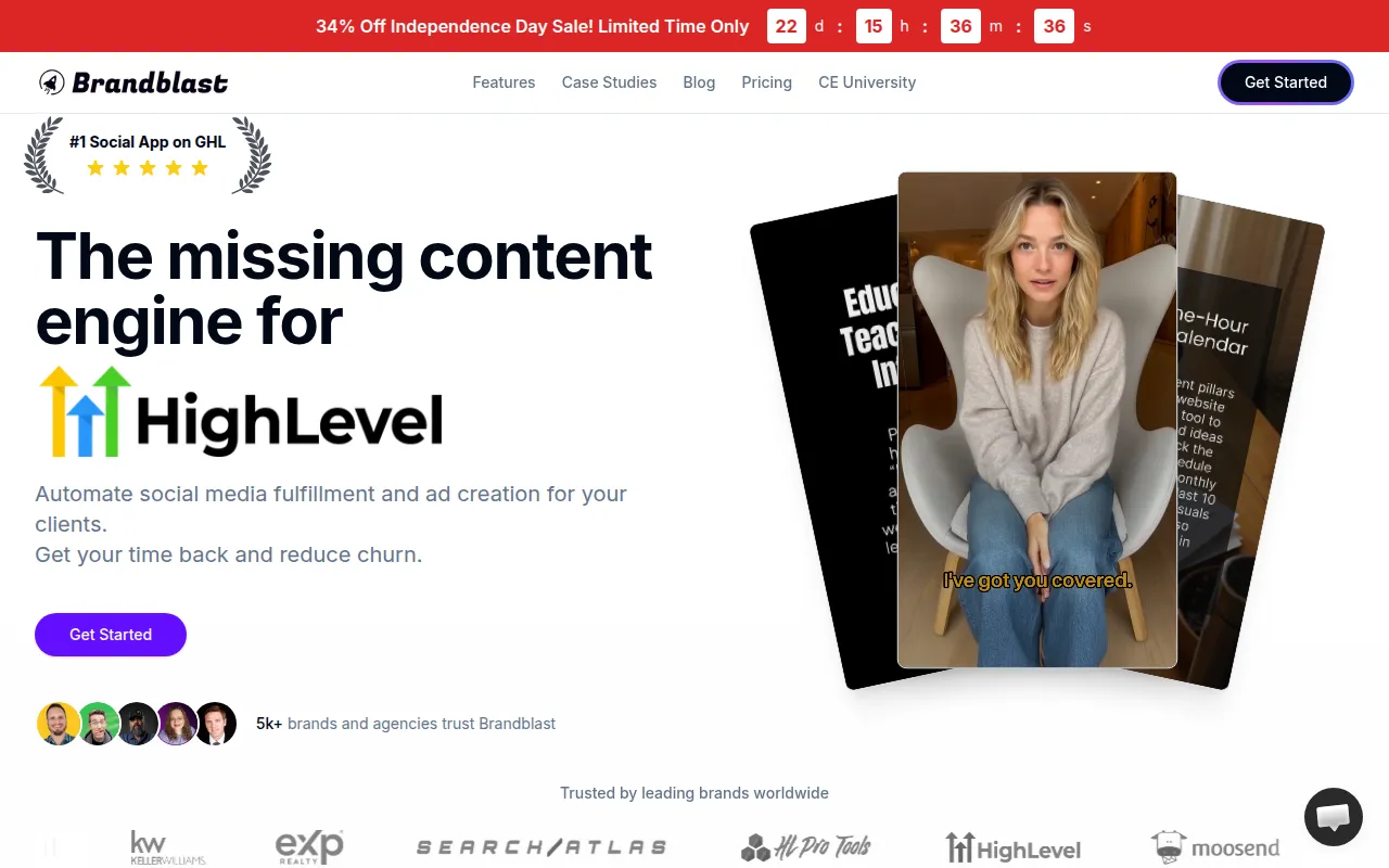 Brandblast.ai screenshot