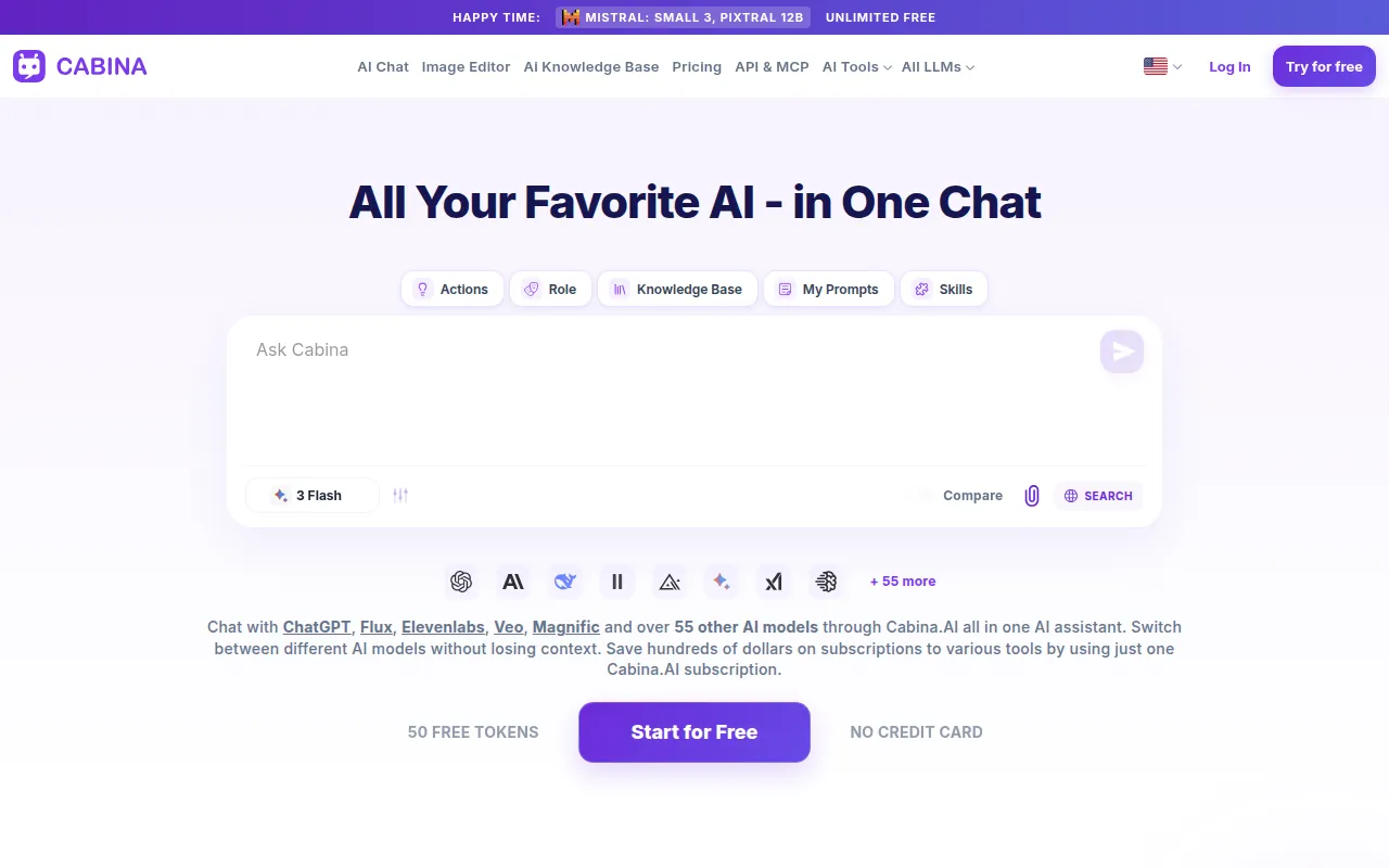 Cabina AI screenshot
