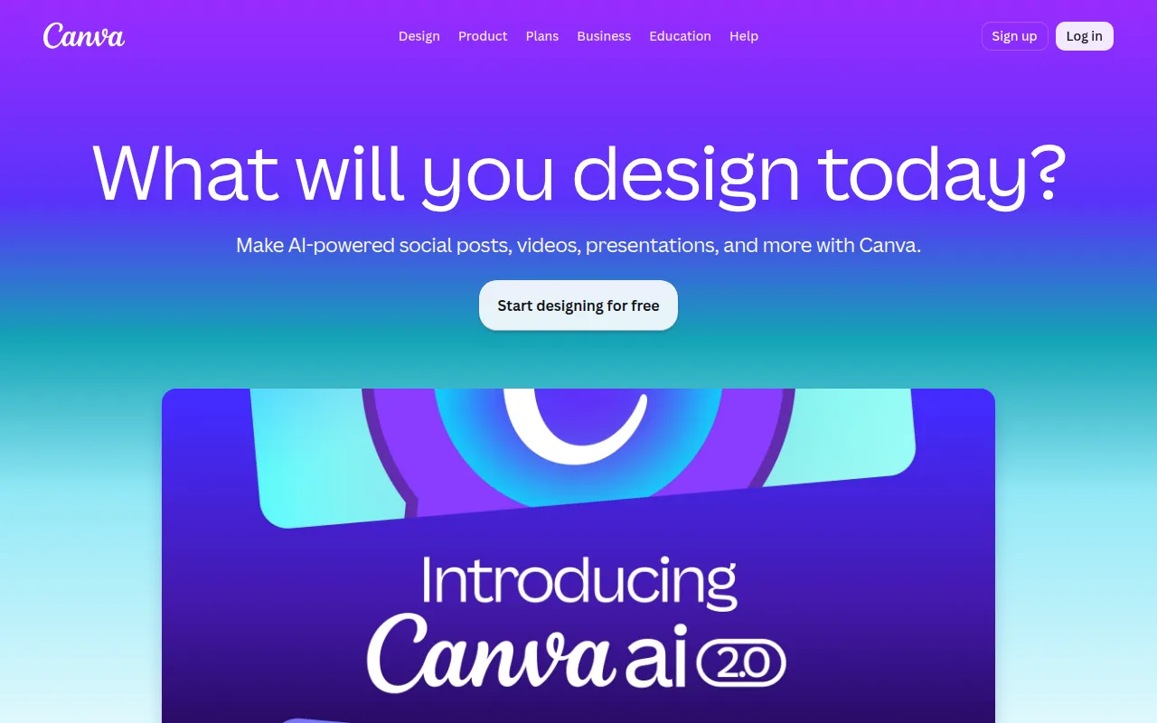 Canva screenshot