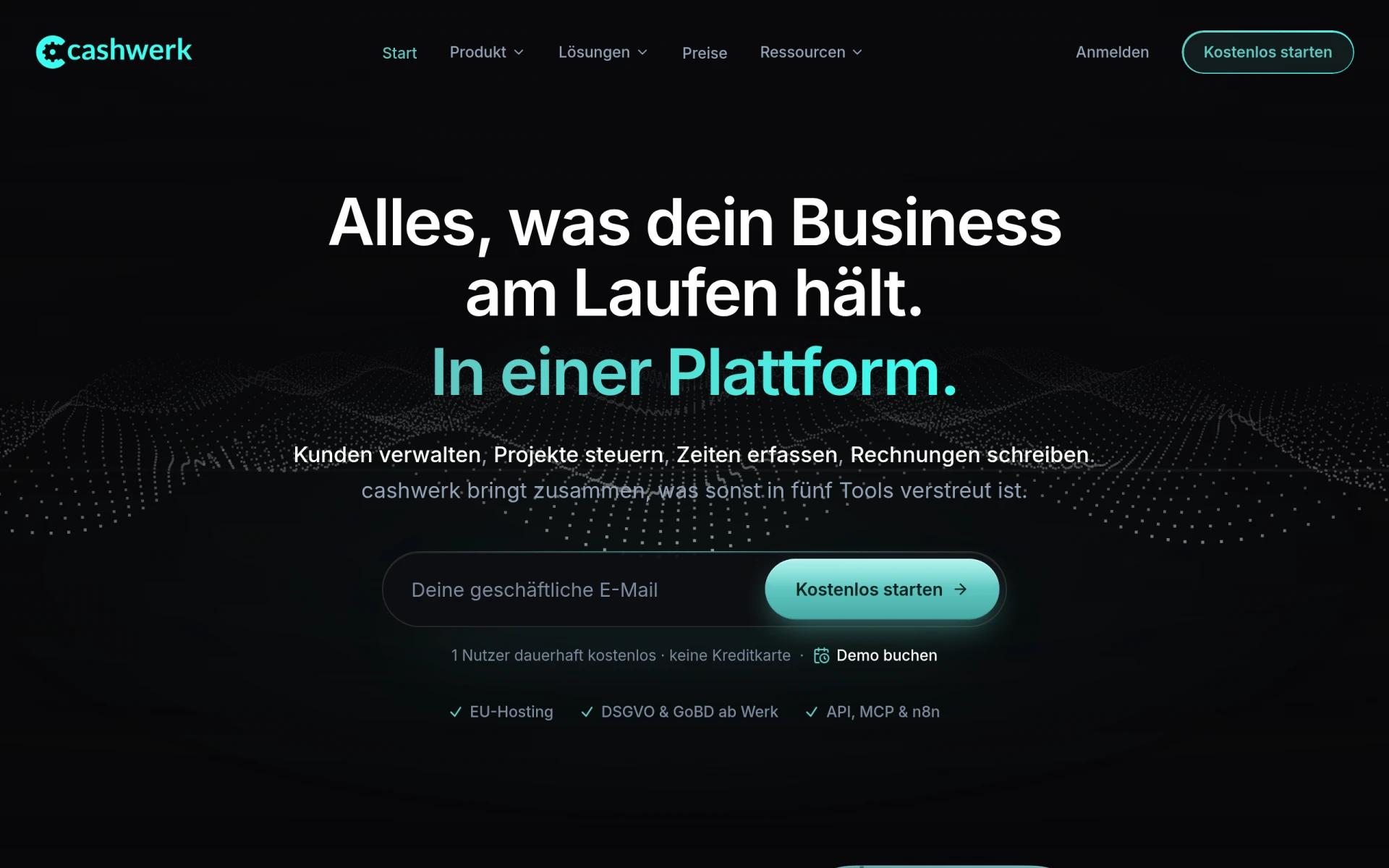 cashwerk.io screenshot