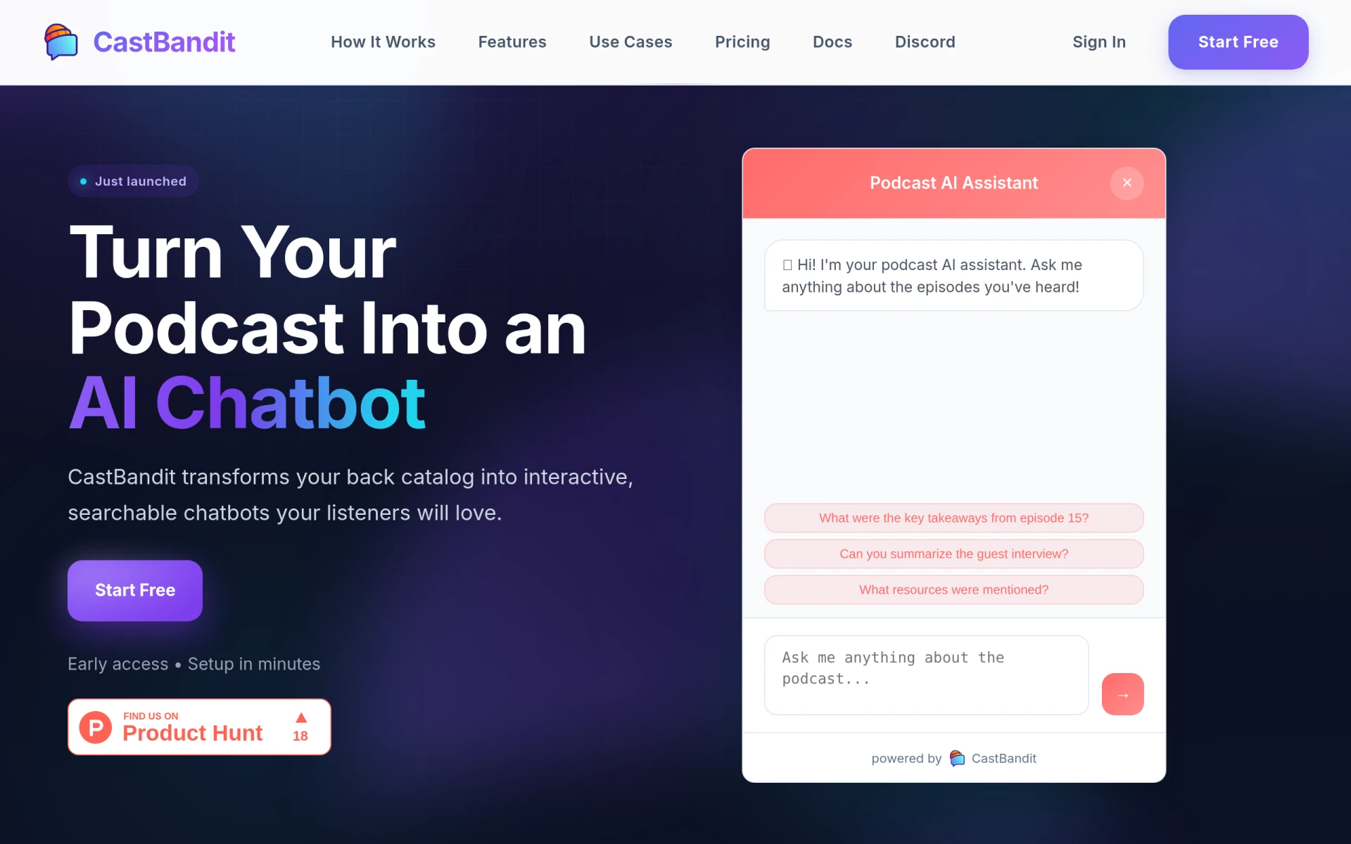 CastBandit feature image