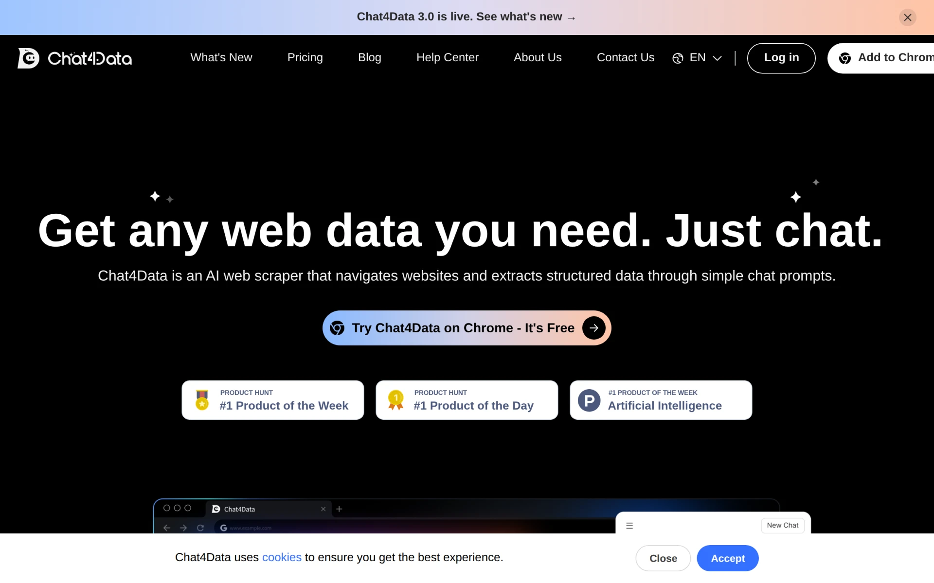 Chat4Data screenshot