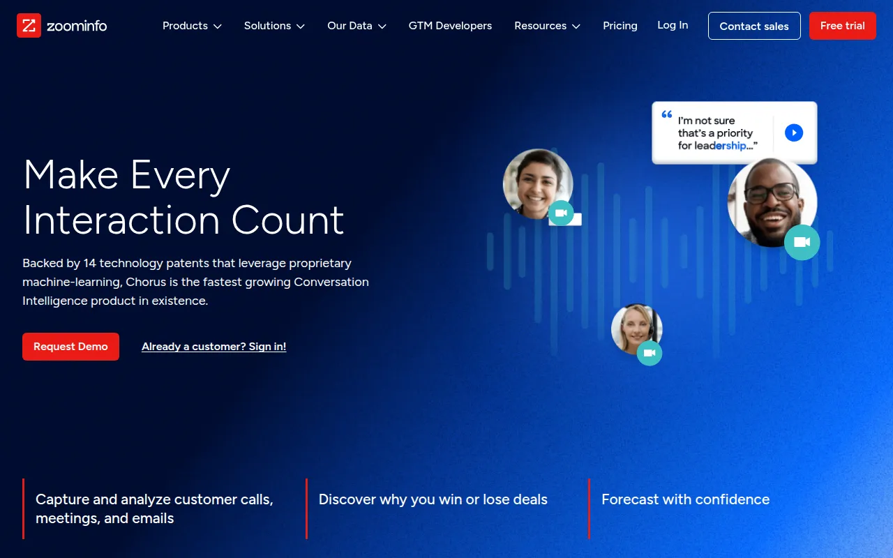 Chorus screenshot