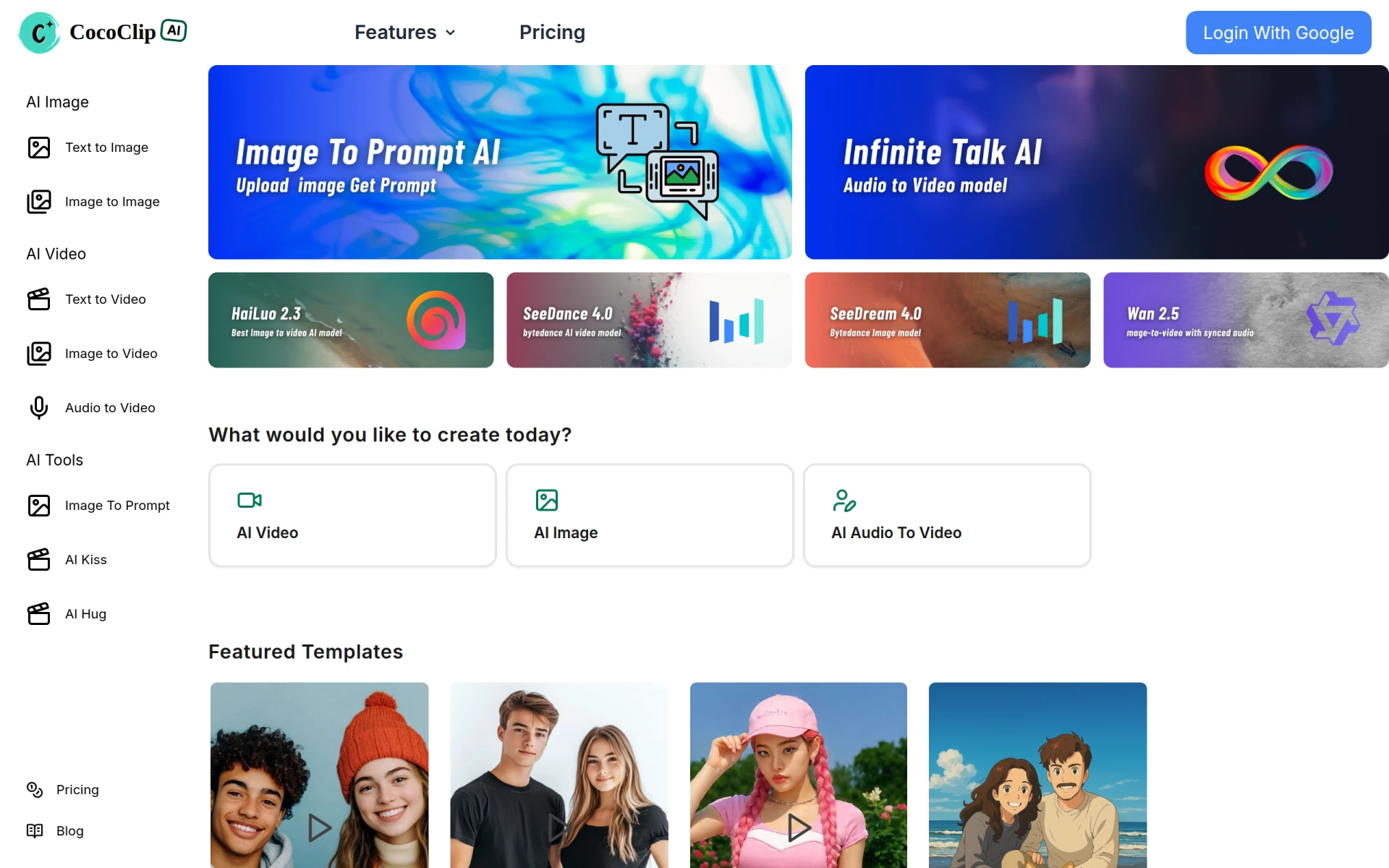 CoCoClip.AI | All-in-One AI Video Editor for Social Media Videos screenshot