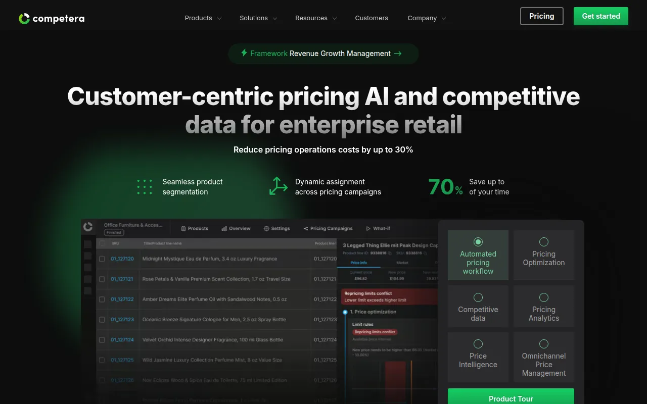 Competera screenshot