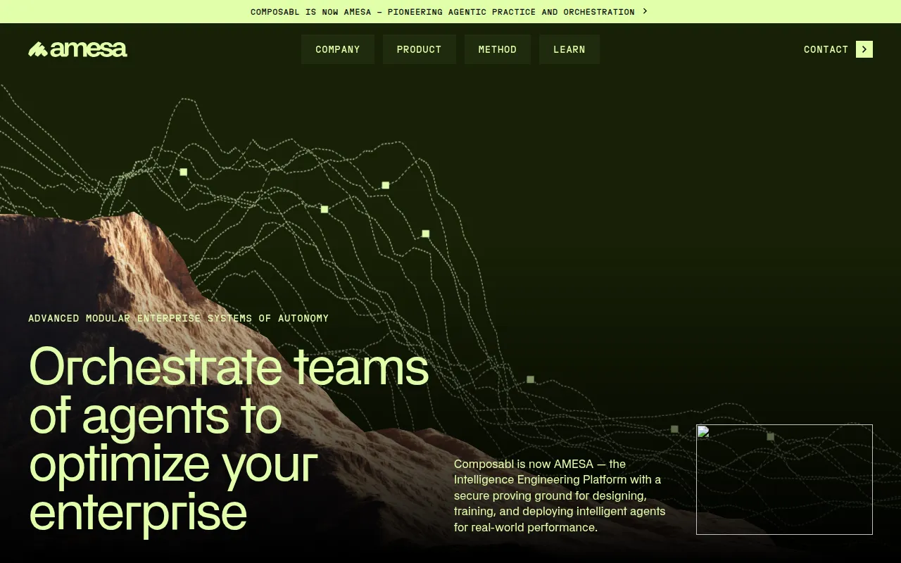 Composabl screenshot