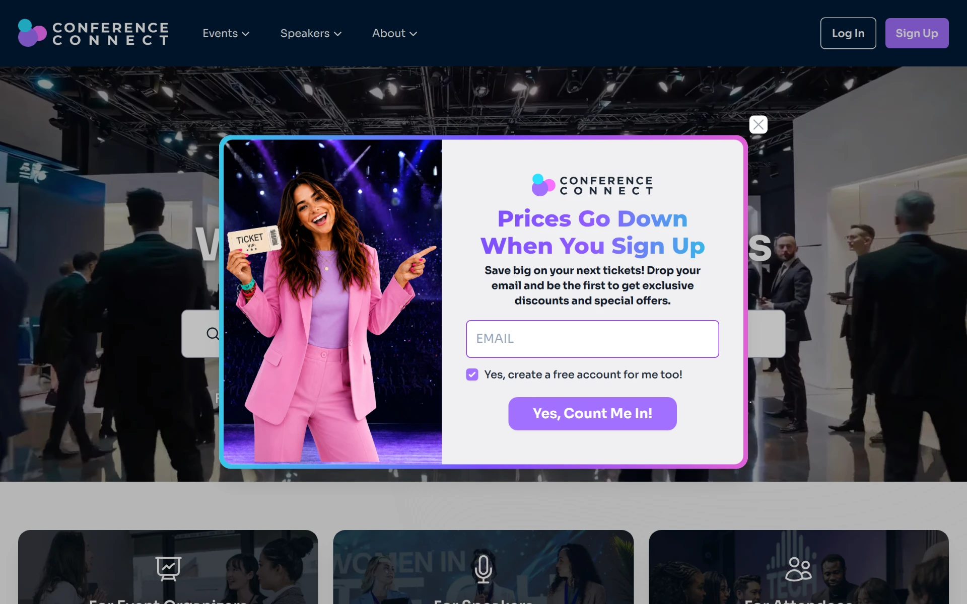 Conference Connect screenshot