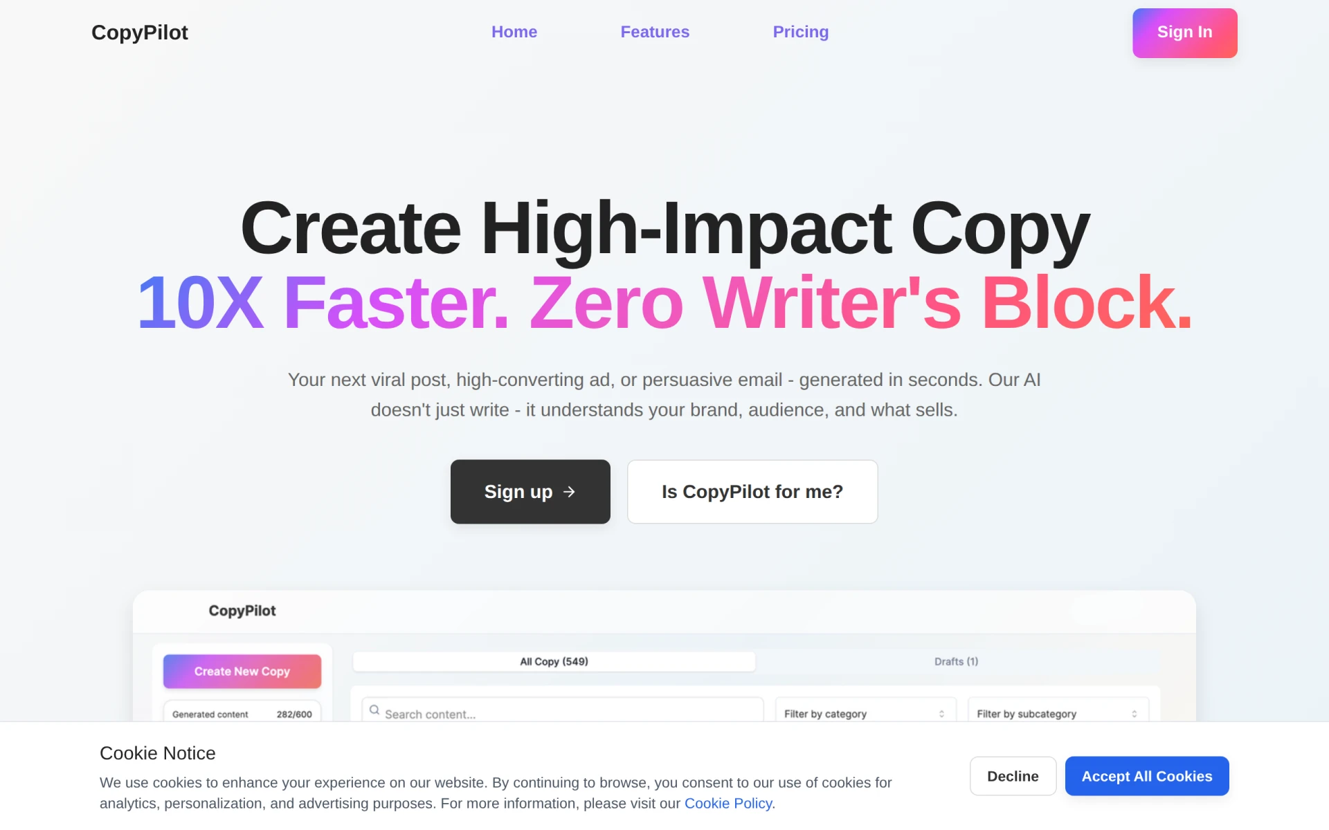 CopyPilot feature image