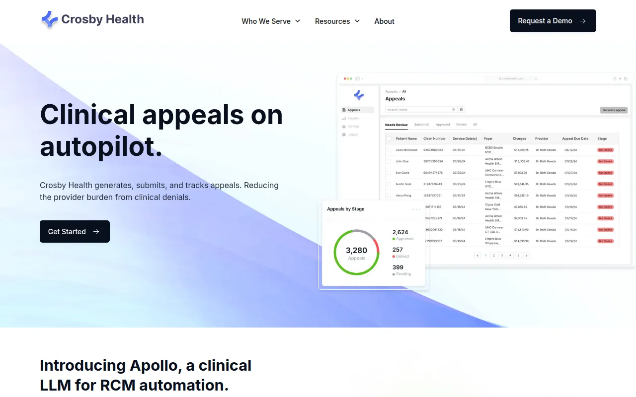 Crosby Health screenshot