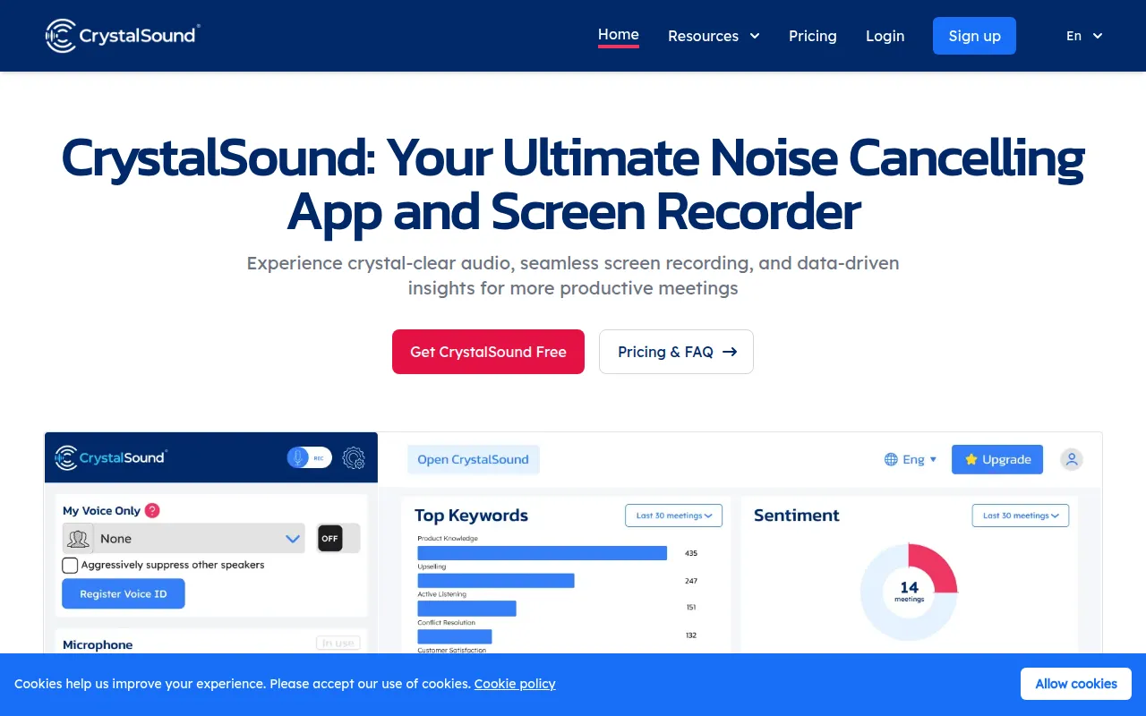 CrystalSound screenshot