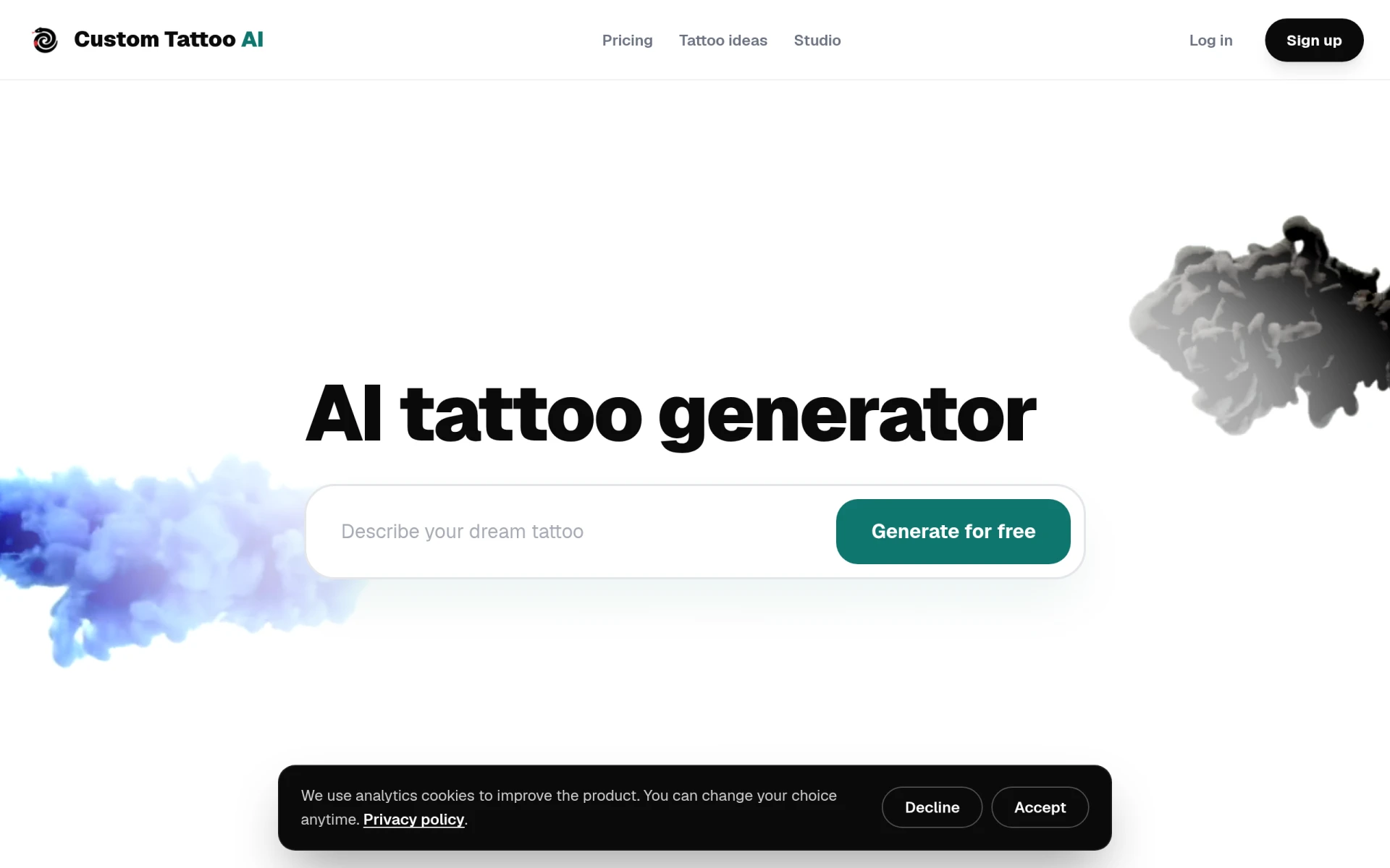 CustomTattoo AI screenshot
