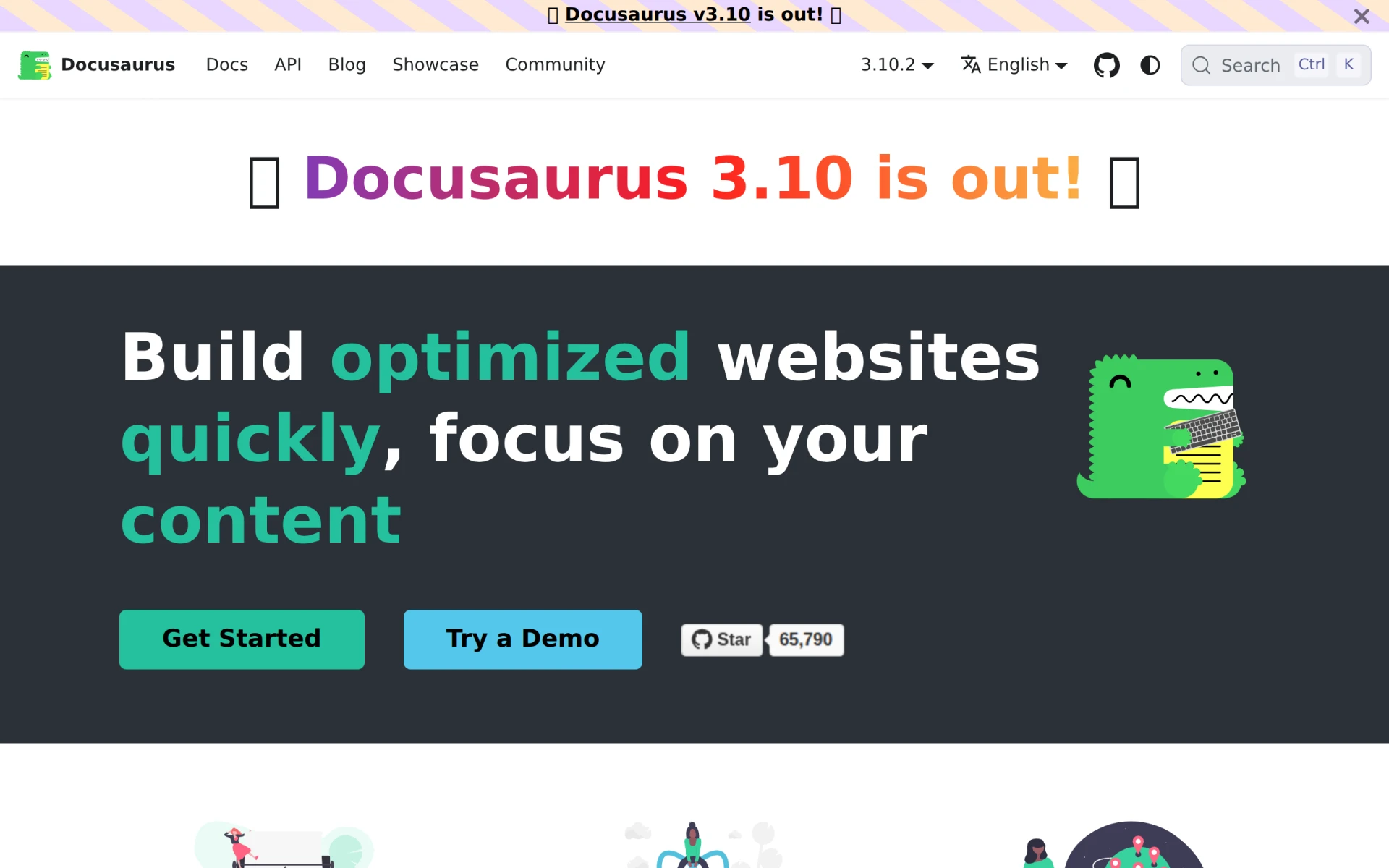 Docusaurus feature image