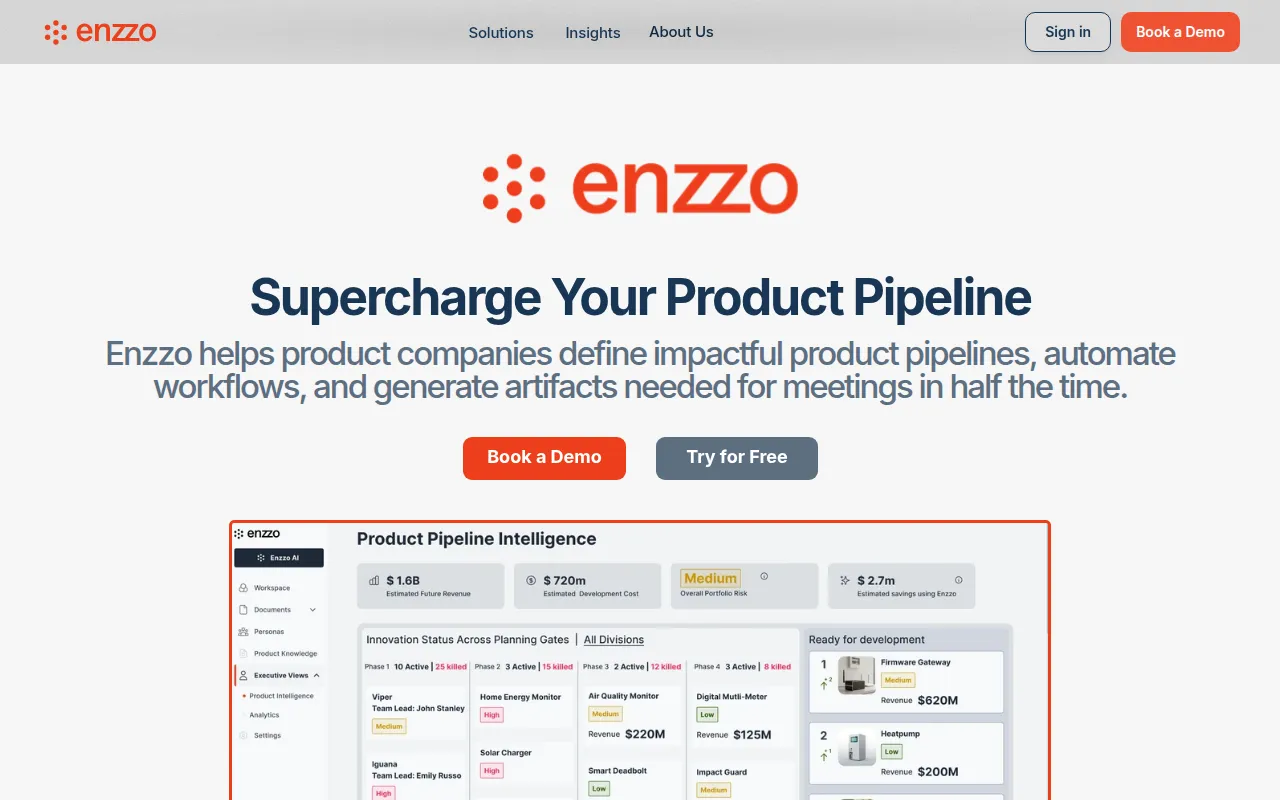 Enzzo screenshot