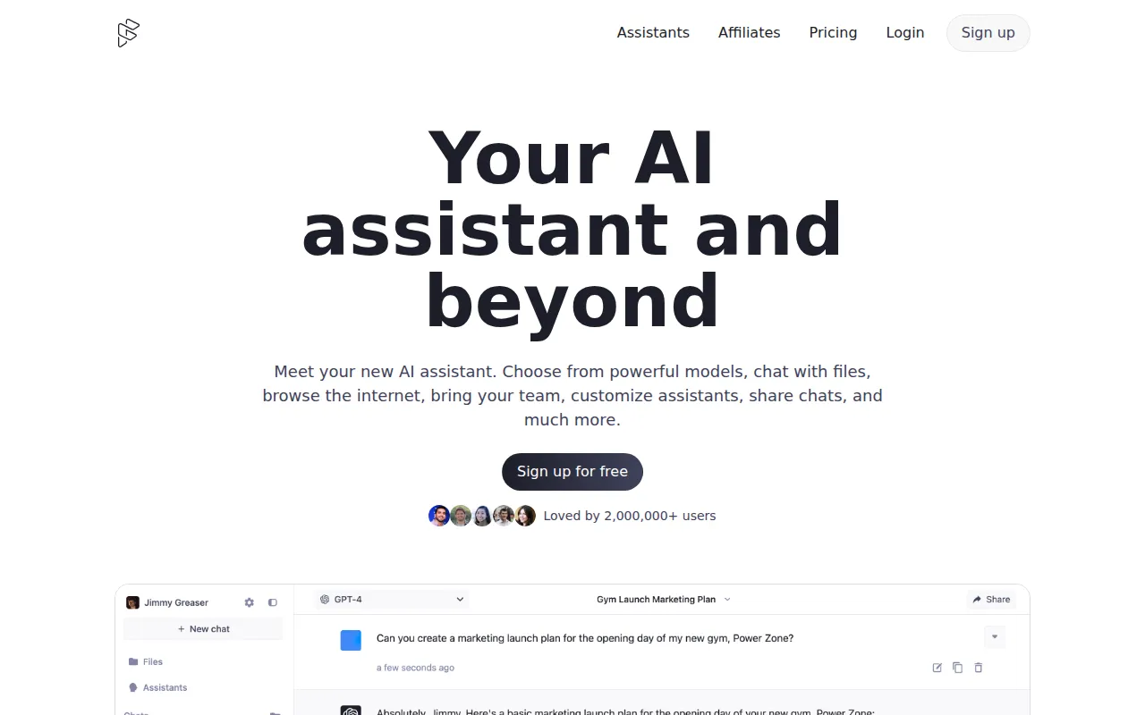 ForeFront AI screenshot